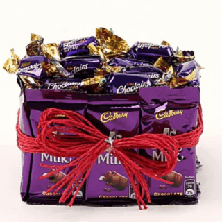 Choclairs Dairy Milk Vase