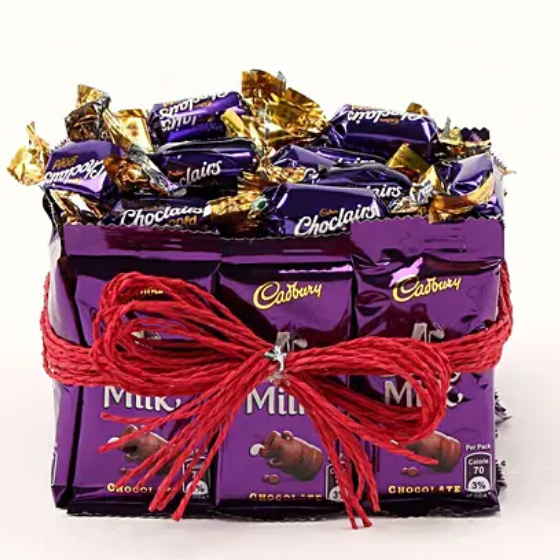 Choclairs Dairy Milk Vase