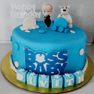 Baby Boss Theme Cake