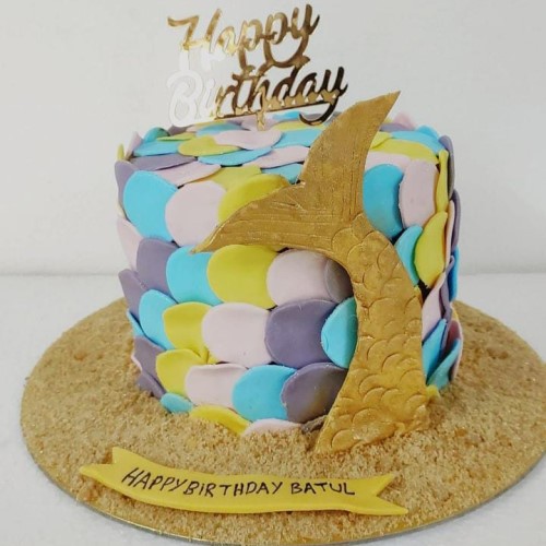 Mermaid Tail Cake