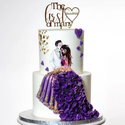 Engagement Cake