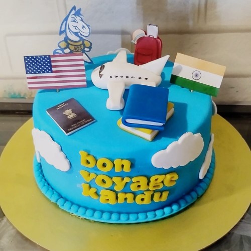 Bon Voyage Cake