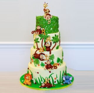 Jungle Theme Cake