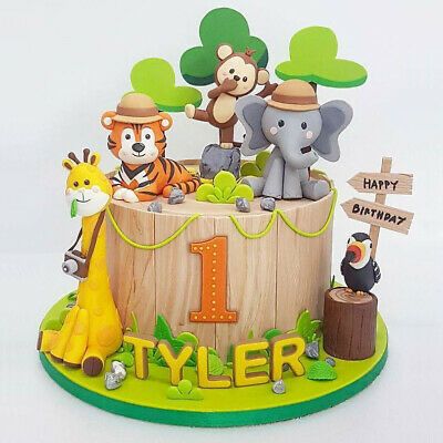 Safari Theme Cake