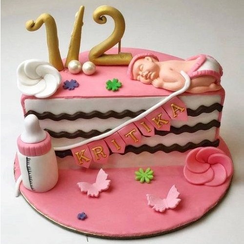 Half Birthday Cake