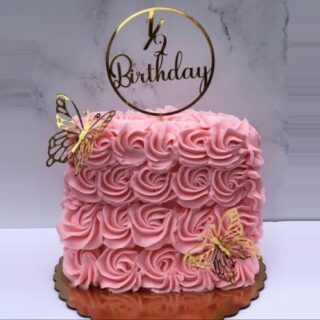 Half Birthday Cake